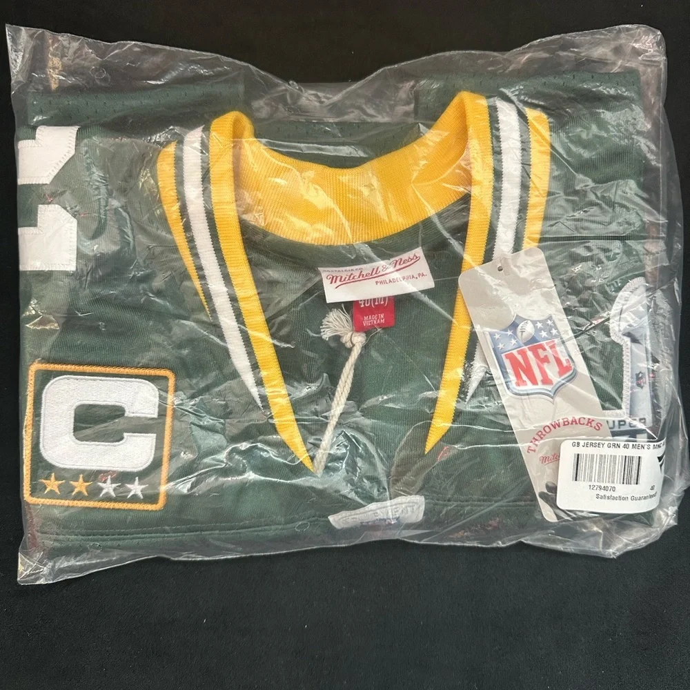 Charles Woodson Green Bay Packers 2010 Mitchell & Ness Authentic Throwback - Picture 2 of 2